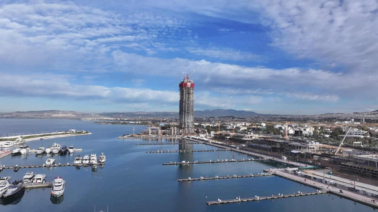 Λίγο πριν πριν την ολοκλήρωσή του ο Riviera Tower - Ο υψηλότερος πράσινος οικιστικός ουρανοξύστης στη Μεσόγειο