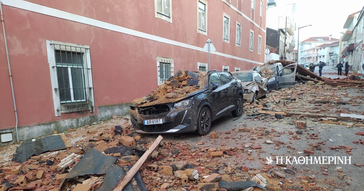 Πορτογαλία: Πακέτο βοήθειας 2,5 δισ. ευρώ μετά το καταστροφικό πέρασμα της καταιγίδας Κριστίν
