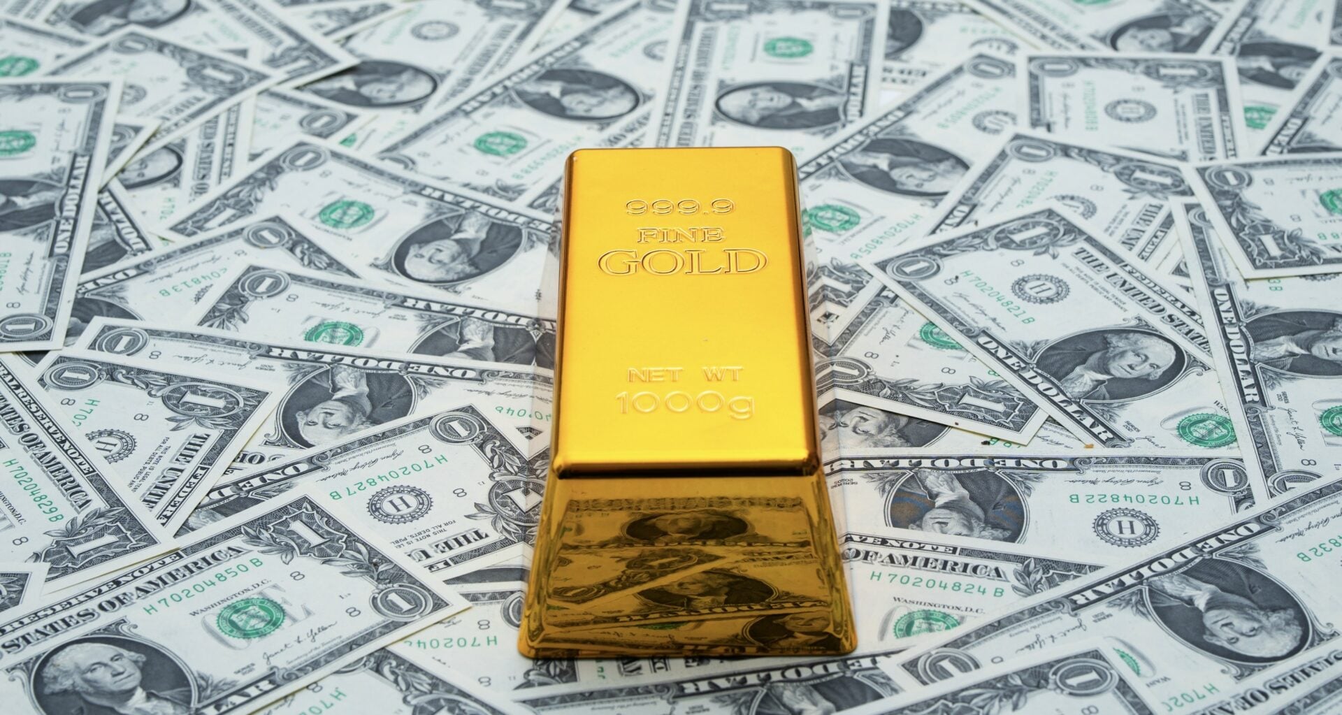 Ράβδος χρυσού - δολάρια και Νίξον σοκ