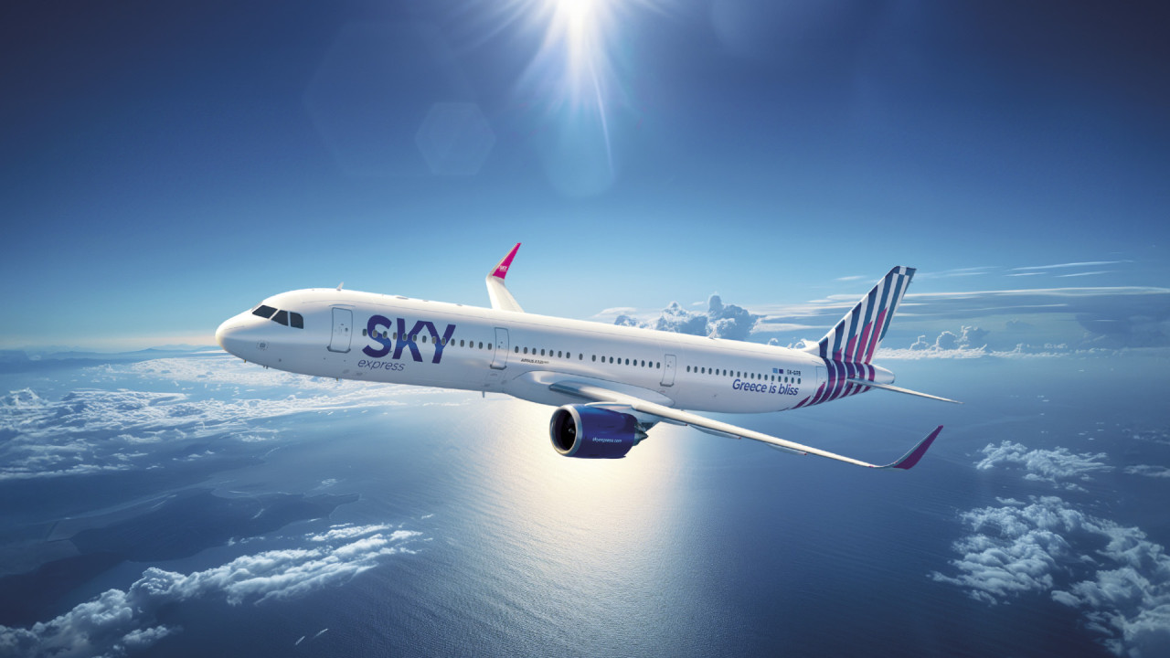 SKY express: Παρατείνει την ακύρωση πτήσεων προς και από Τελ Αβίβ έως 14 Μαρτίου
