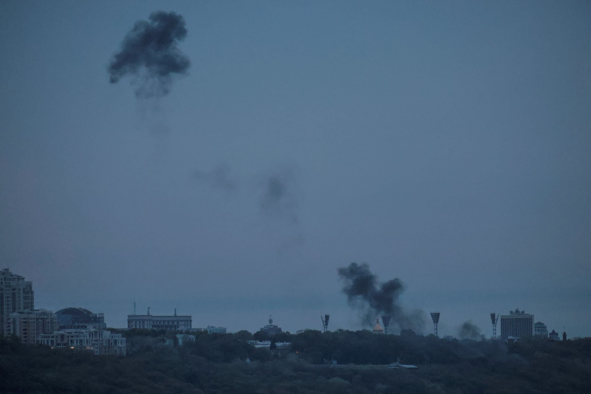 Εκρήξεις στο Κίεβο έπειτα από ρωσική επίθεση με drones