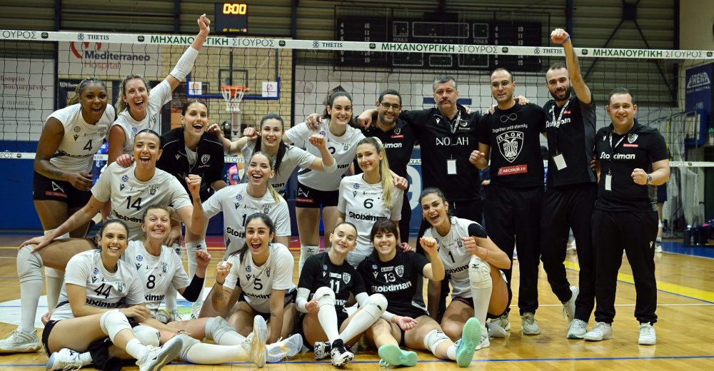 Βόλεϊ λιγκ γυναικών: Επιστροφή στις νίκες για τον ΠΑΟΚ