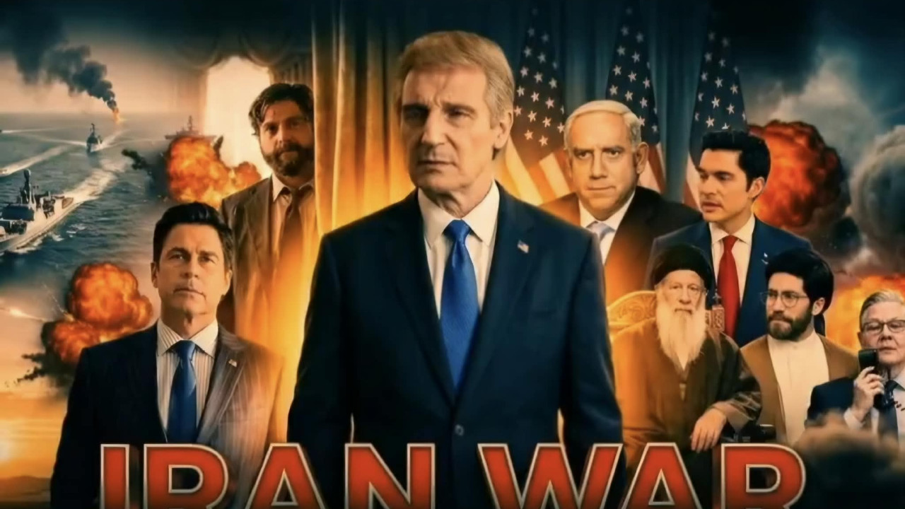 Iran the AI movie: Ο Λίαμ Νίσον Τραμπ, η Τζούντι Ντεντς Στάρμερ, ο Ζακ Γαλιφιανάκης Βανς