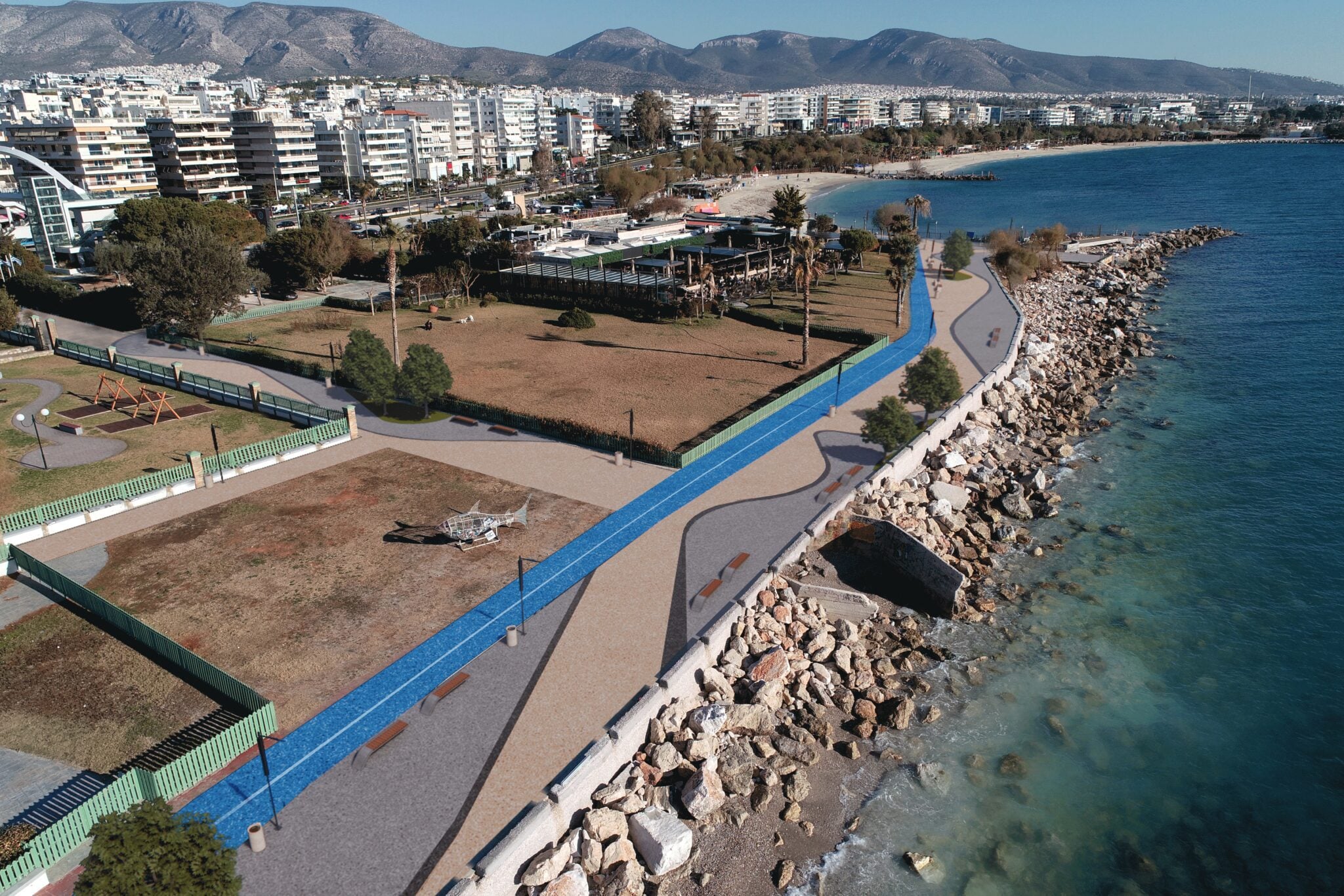 Νέο χρονοδιάγραμμα για τον ποδηλατόδρομο στο παράκτιο μέτωπο