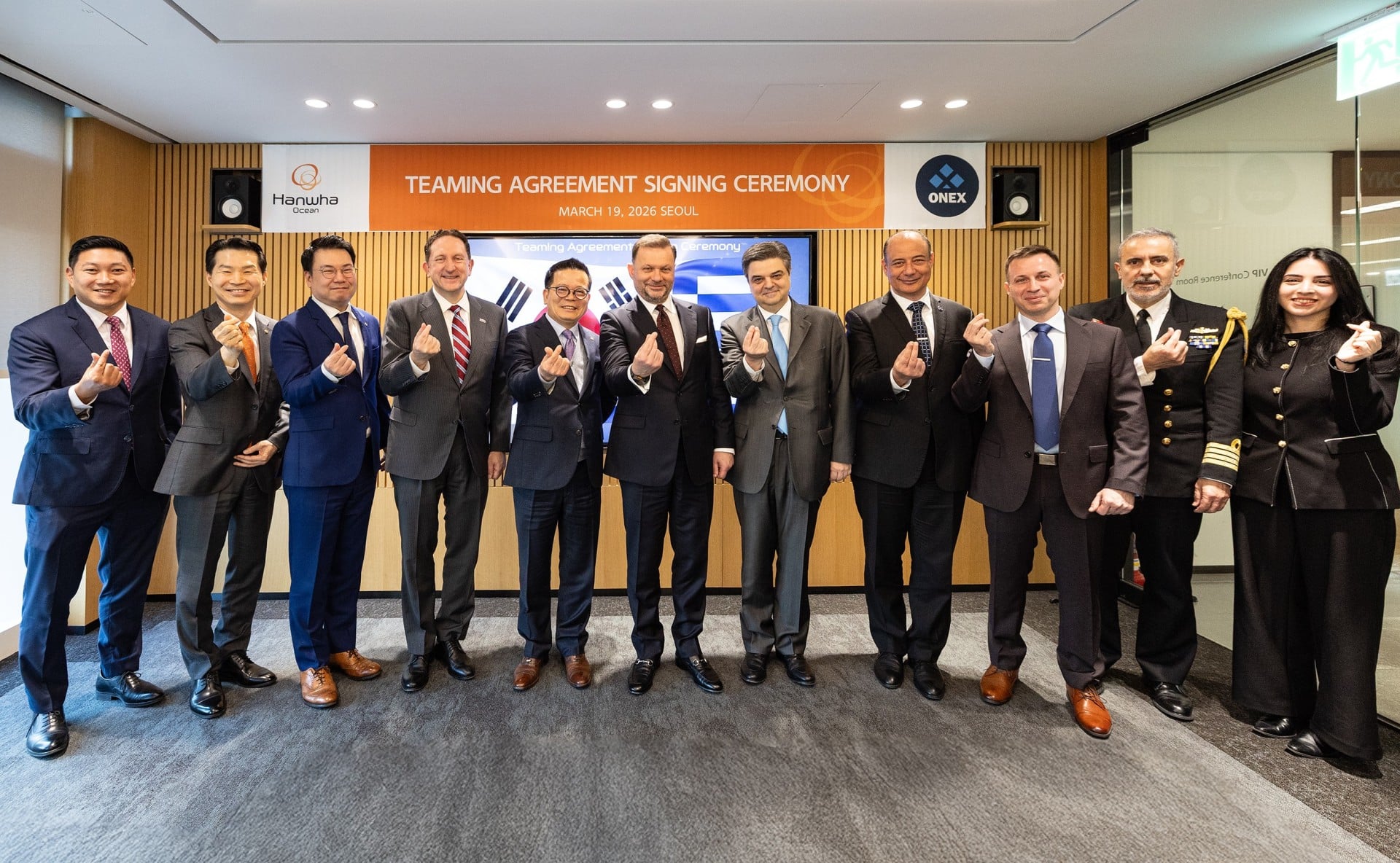 Hanwha Ocean: Ιστορική για την αμυντική ναυπηγική συμφωνία