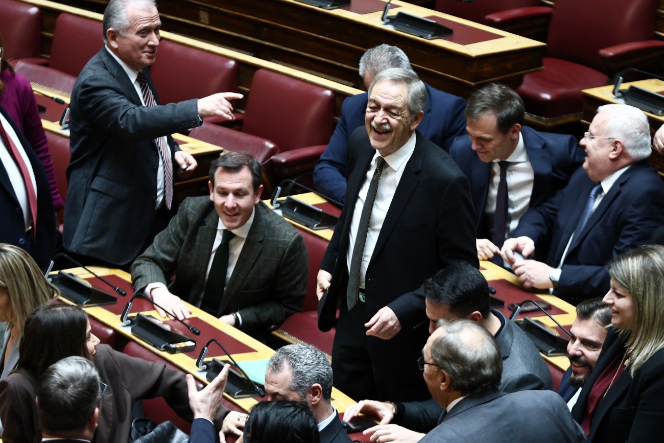 Με 255 ψήφους εκλέχθηκε αντιπρόεδρος της Βουλής ο Πάρις Κουκουλόπουλος