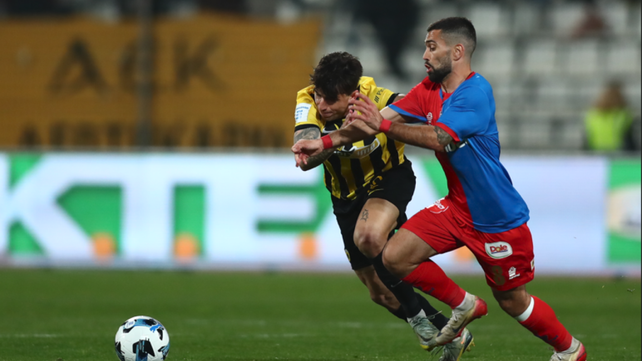 Super League: Στο 98' με Ρέλβας η ΑΕΚ 2-2 στον Βόλο
