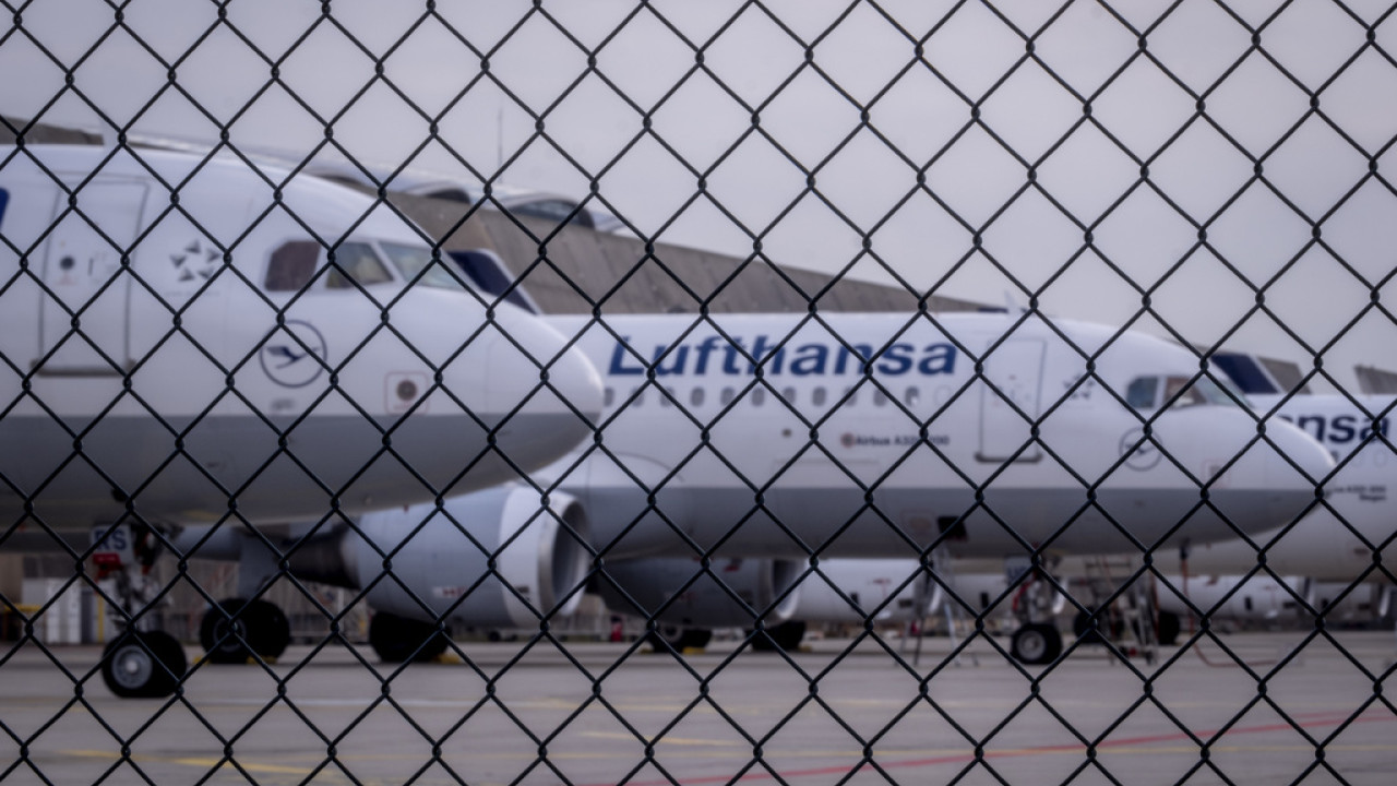 περγιακή κινητοποίηση των πιλότων της Lufthansa αύριο Πέμπτη και μεθαύριο Παρασκευή