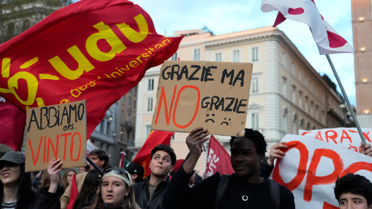 Ιταλία: Παραιτήθηκαν ο υφυπουργός Δικαιοσύνης και η υπεύθυνη του ιδιαίτερου γραφείου του υπουργού