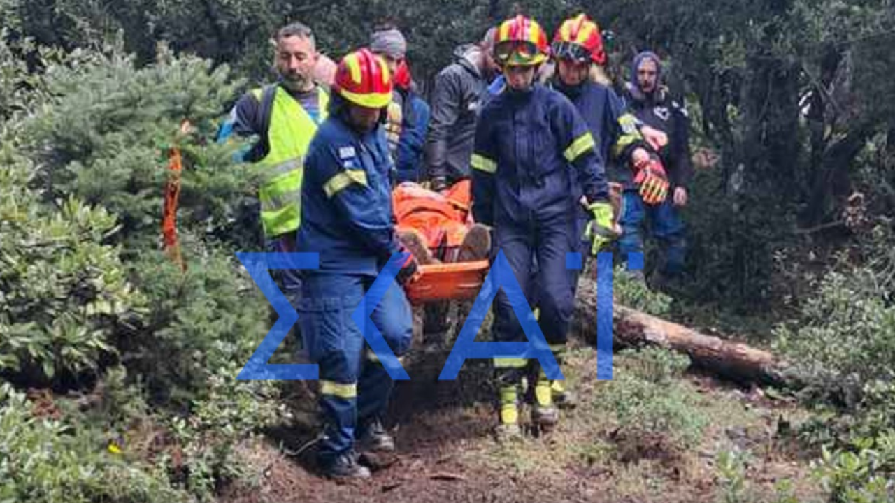 Εύβοια: Διάσωση αναβάτη Enduro - Δείτε βίντεο