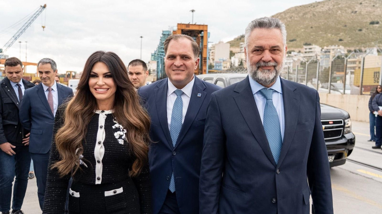 Στο λιμάνι του Πειραιά η Κίμπερλι Γκίλφοϊλ - Αμερικανικοί σαρωτές ασφαλείας στο λιμάνι