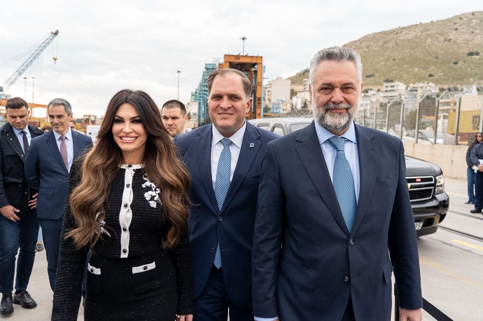 Αμερικανικοί σαρωτές ασφαλείας στο λιμάνι του Πειραιά