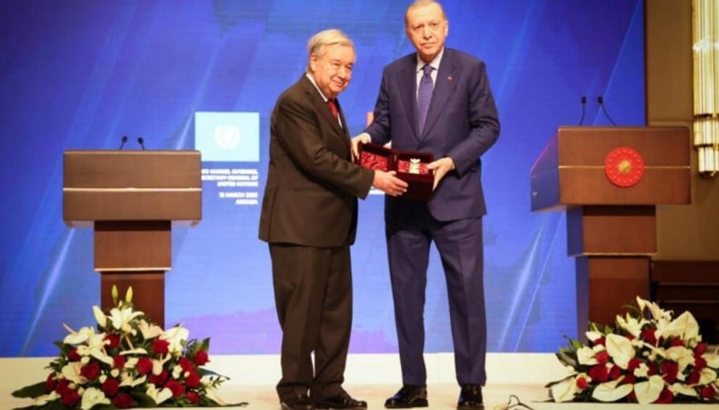 Για απάθεια εγκαλεί την κυβέρνηση η «Νίκη» με αφορμή την προκλητική βράβευση Γκουτέρες με τo «Bραβείο Ειρήνης Ατατούρκ»