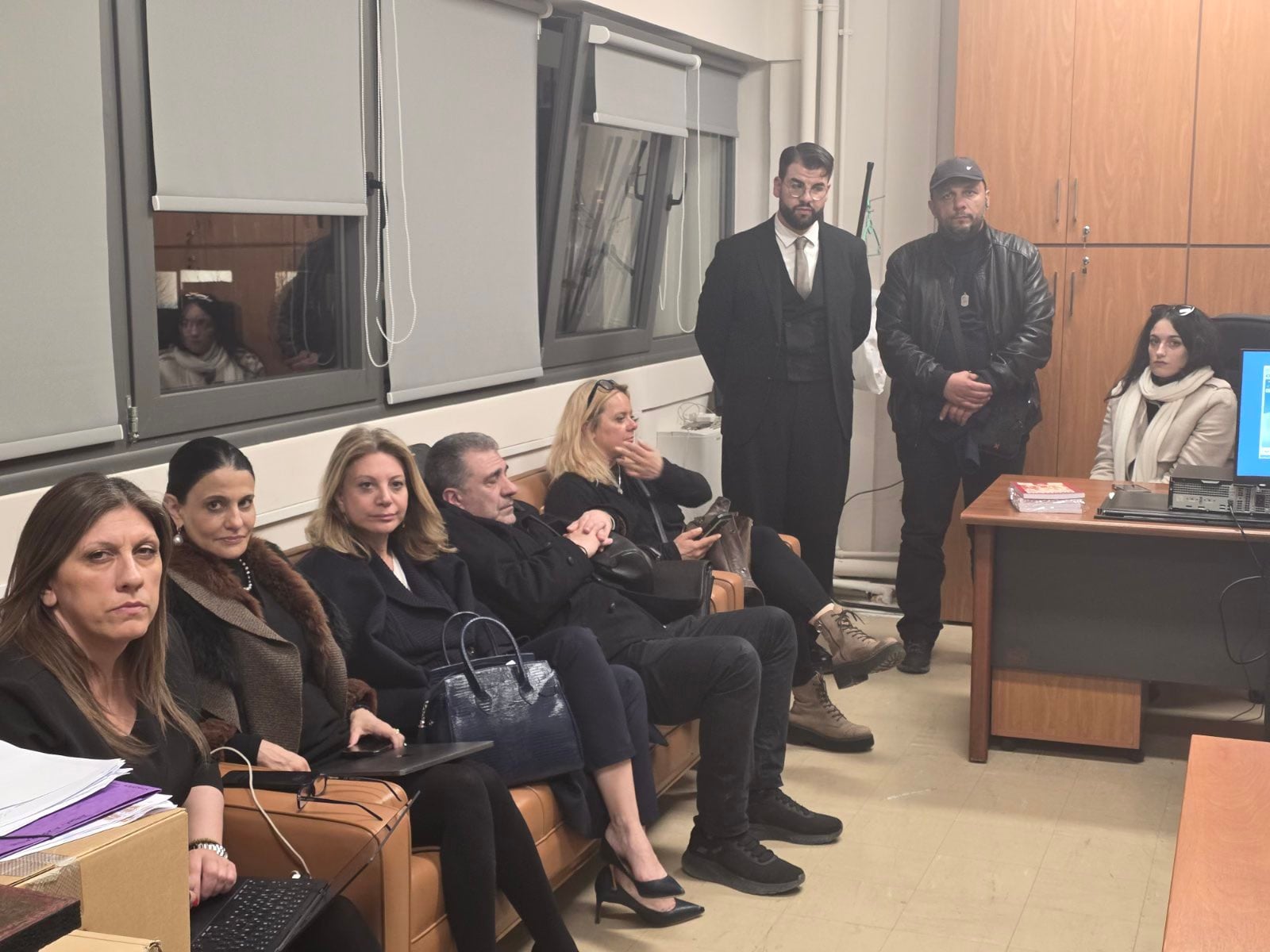 Καρυστιανού, Κωνσταντοπούου, Ρούτσι, Γρατσία μαζί στο Δικαστικό Μέγαρο Λάρισας