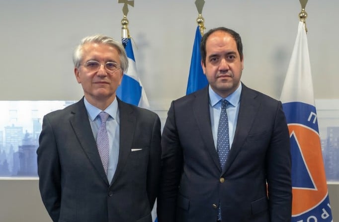 Συνάντηση Κεφαλογιάννη - Τούρκου πρέσβη: Ενίσχυση συνεργασίας στον τομέα της ετοιμότητας έναντι σεισμών