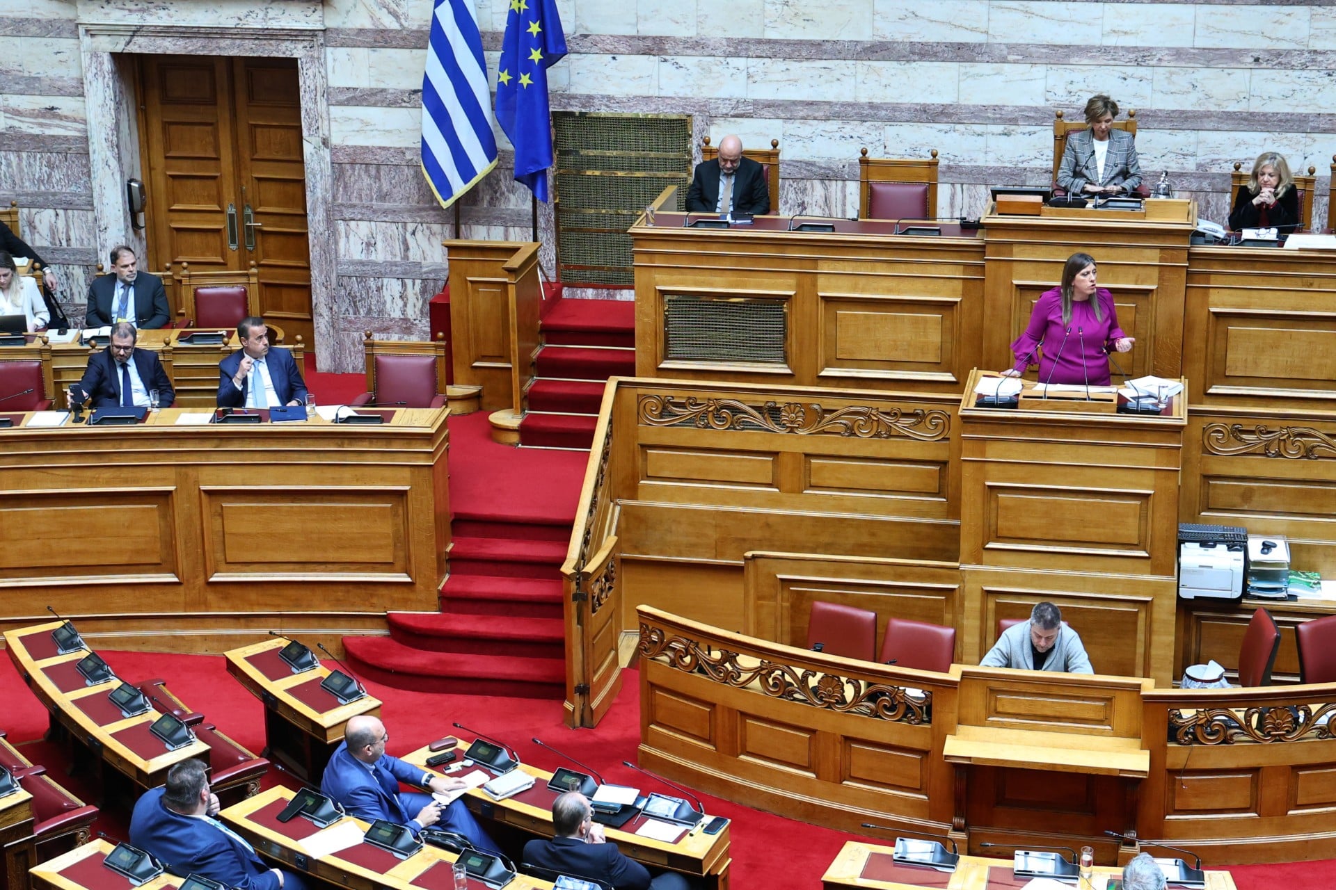 Ακραία κόντρα της Ζ. Κωνσταντοπούλου με Μ. Λαζαρίδη και Δ. Μαρκόπουλο