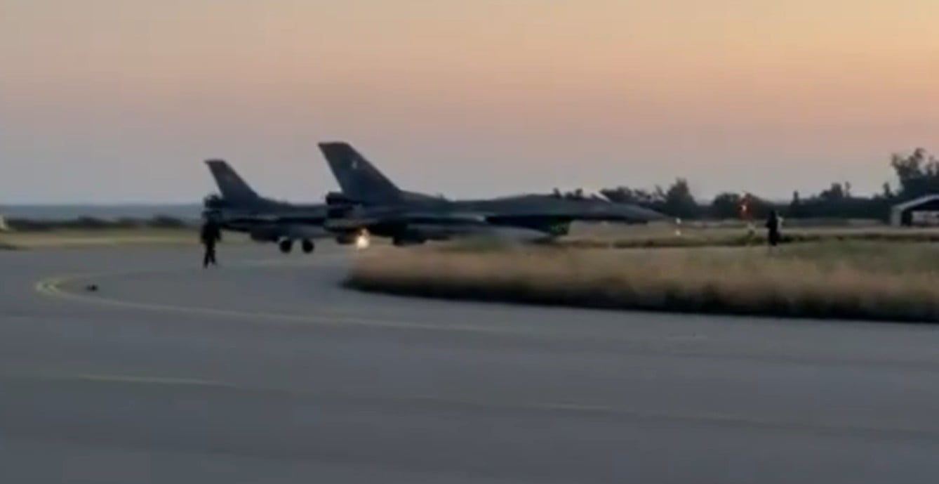 Στην Κύπρο έφτασαν τέσσερα ελληνικά F-16 εν μέσω ιρανικών απειλών (Βίντεο)