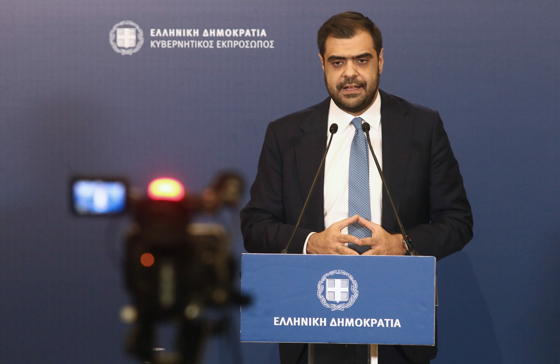 Ο Π. Μαρινάκης καταλογίζει «ακραία και τοξική ρητορική» στο ΠΑΣΟΚ