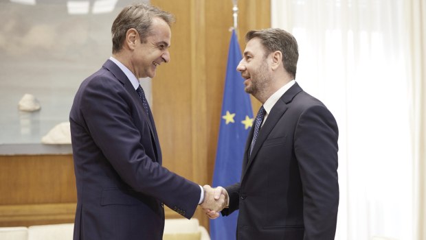Θεσμική η συνάντηση Ανδρουλάκη - Μητσοτάκη - Δεν υπάρχουν περιθώρια συναίνεσης σε άλλα θέματα διαμηνύει το ΠΑΣΟΚ