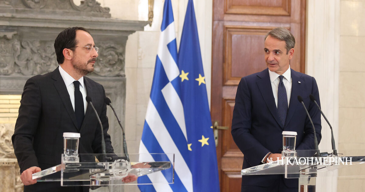 Τηλεφωνική επικοινωνία Μητσοτάκη-Χριστοδουλίδη για τις εξελίξεις στη Μέση Ανατολή