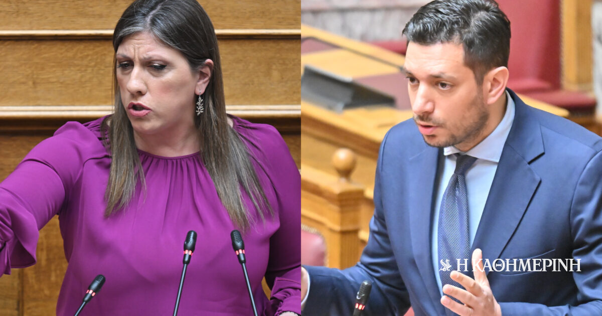 Κόντρα Κωνσταντοπούλου-Κυρανάκη στη Βουλή για τη δίκη των Τεμπών