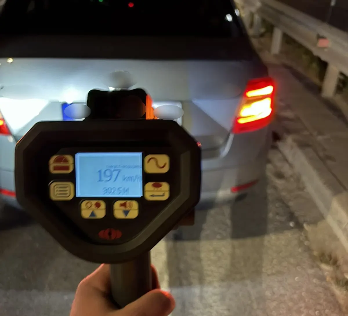 «Stop» σε οδηγό χωρίς δίπλωμα για «γκάζια» 197 χλμ