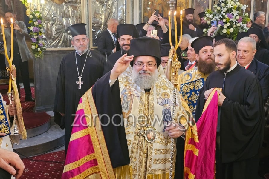 Σε κλίμα συγκίνησης ενθρονίστηκε ο νέος Μητροπολίτης Κυδωνίας και Αποκορώνου, Τίτος (βίντεο)