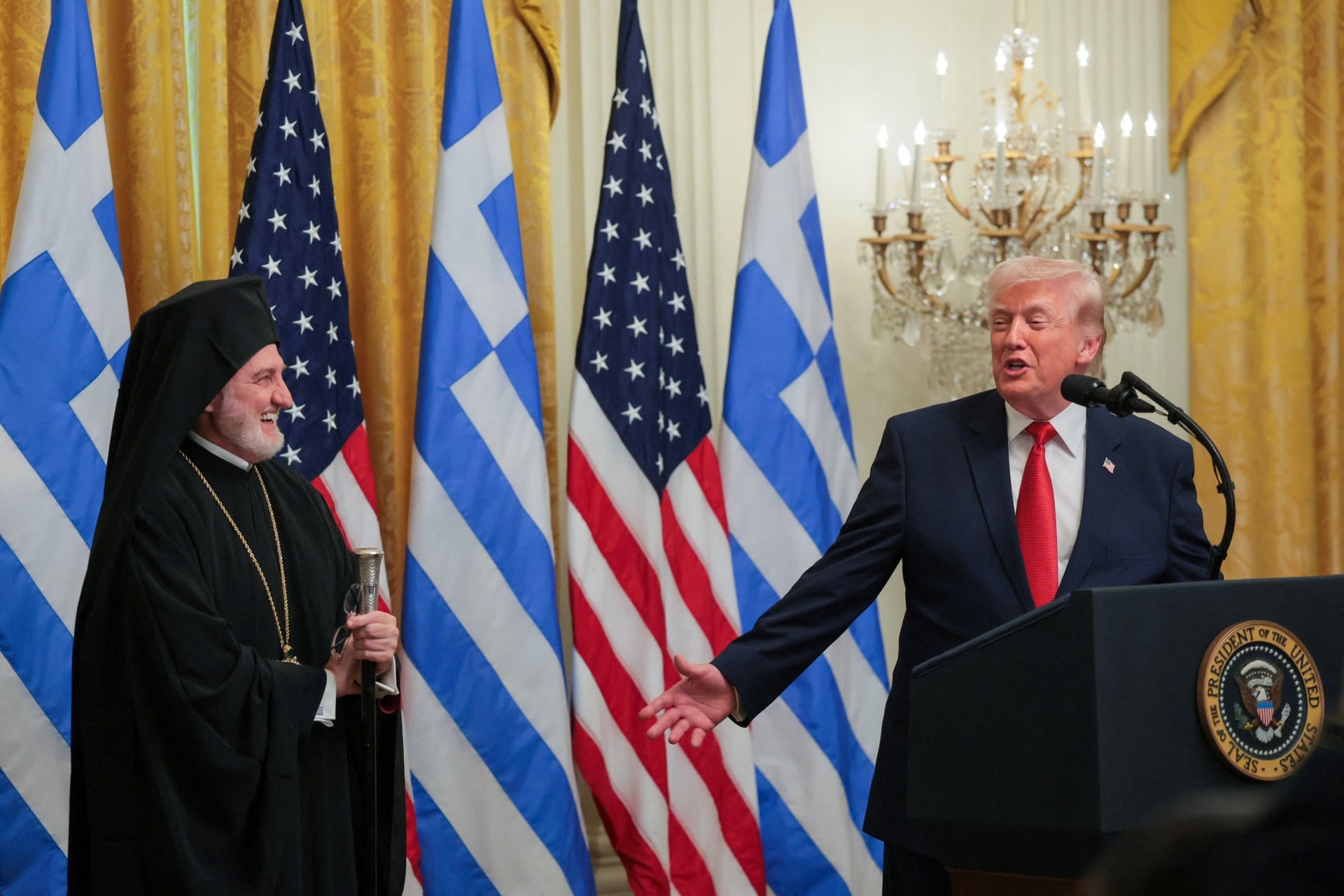 Ντόναλντ Τραμπ για την επέτειο της 25ης Μαρτίου: «Οφείλουμε στους Έλληνες τόσα πολλά»