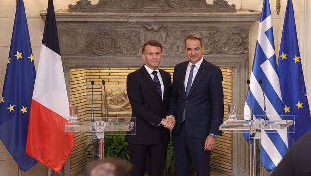 Live οι παρεμβάσεις του Εμανουέλ Μακρόν και του Κυριάκου Μητσοτάκη στο Ελληνογαλλικό Οικονομικό Φόρουμ