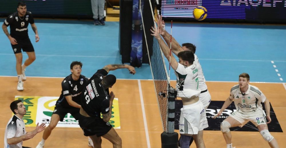 Βόλεϊ λιγκ ανδρών - τελικοί: Σούπερ ΠΑΟΚ, ισοφάρισε τη σειρά 1-1