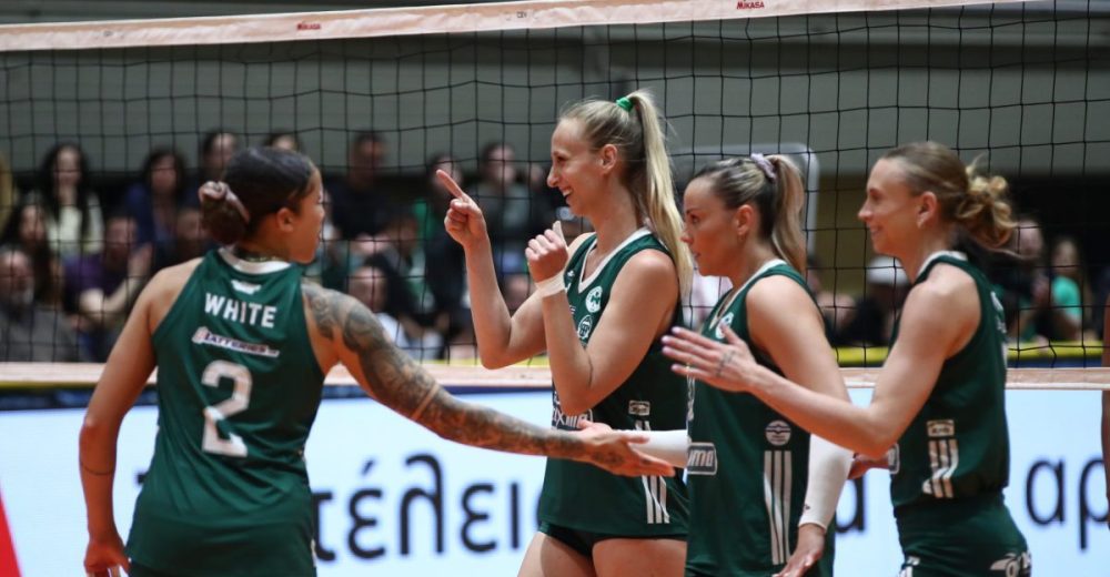 Βόλεϊ λιγκ γυναικών - τελικός: Πρωταθλητής για 27η φορά ο Παναθηναϊκός