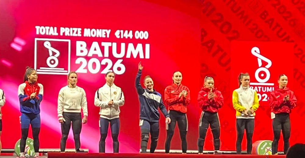 Βατούμι 2026: Ρεκόρ και 5η στο ζετέ η Στρατουδάκη