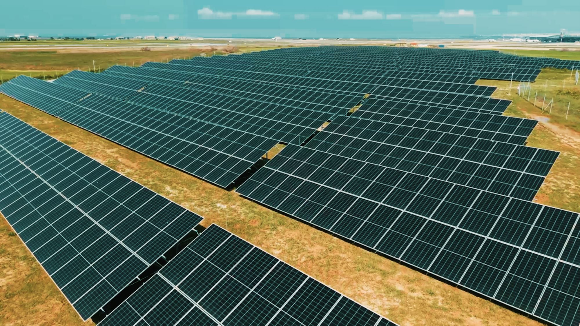 At Thessaloniki Airport 'Makedonia', the first photovoltaic park at a regional airport in Greece