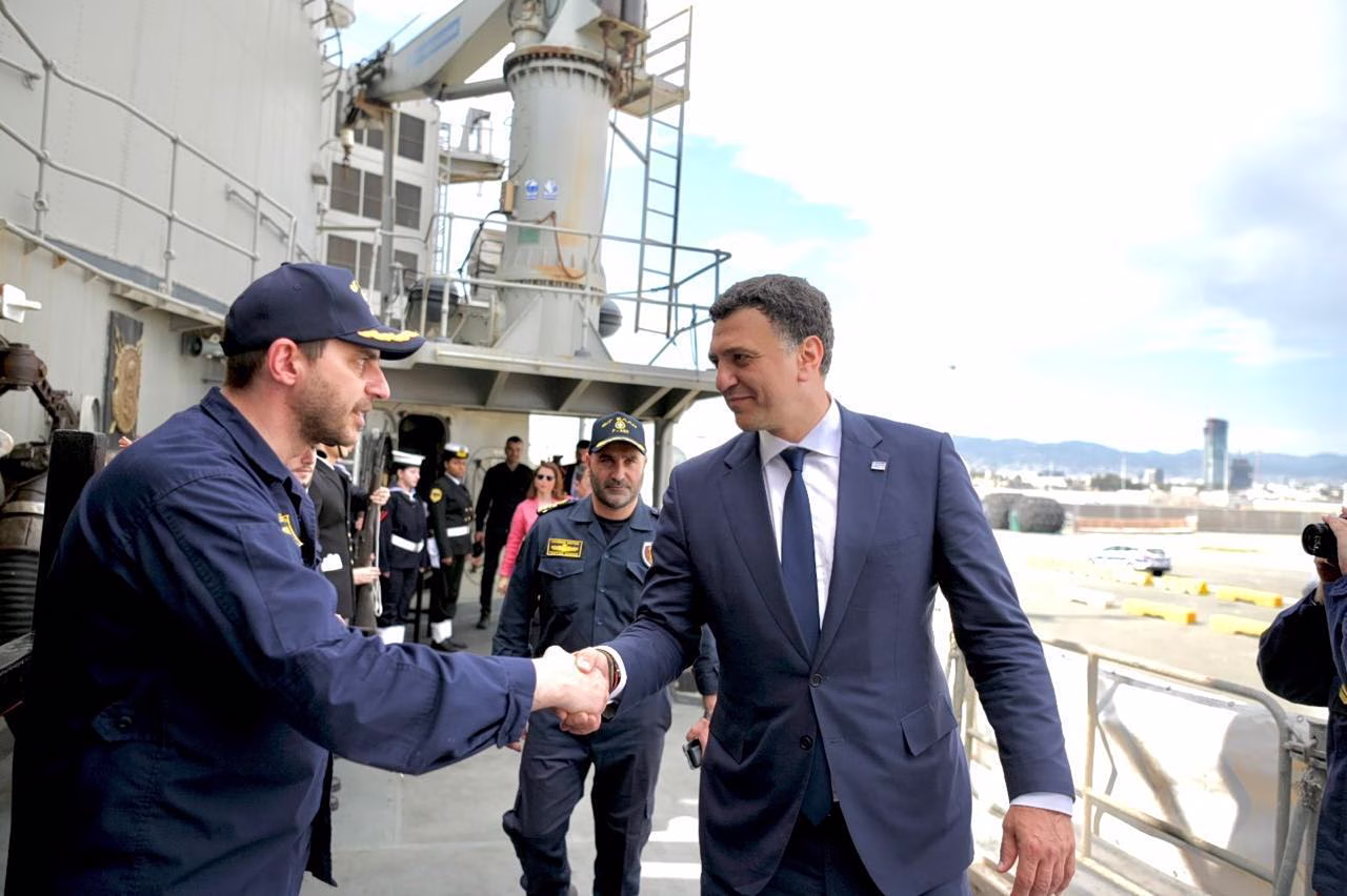 Κικίλιας στη συνάντηση με Χριστοδουλίδη: «Σημαντικά βήματα από Ελλάδα και Κύπρο στη ναυτιλία και τις υποδομές προς όφελος των λαών μας»