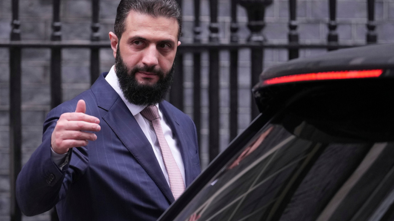 Άχμεντ αλ-Σαράα: «Εκτός πολέμου η Συρία, εκτός αν δεχθεί επίθεση»