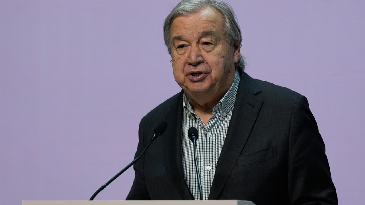 Γκουτέρες: Είναι σαφές ότι δεν υπάρχει «στρατιωτική λύση» στη Μέση Ανατολή