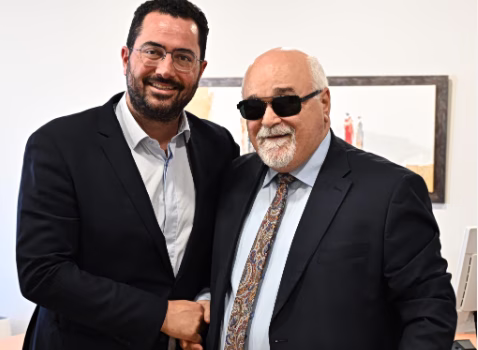 Συνάντηση Βαρδακαστάνη με Σπυρόπουλο στη Χαριλάου Τρικούπη - «Καλό αγώνα»