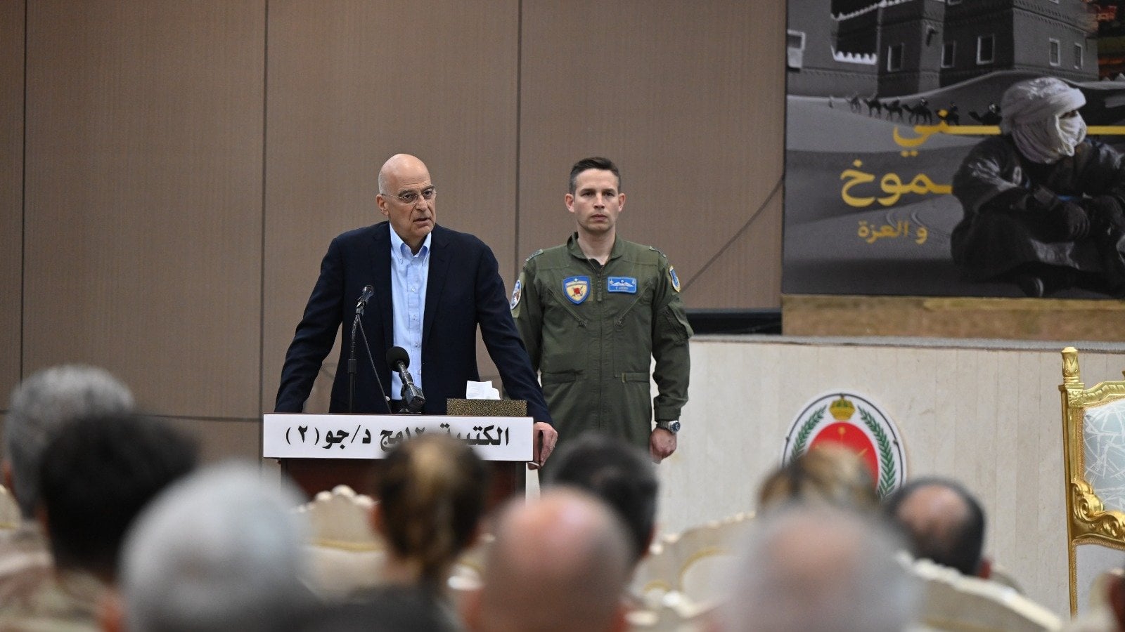 Επίσκεψη στην Ελληνική Δύναμη Σαουδικής Αραβίας