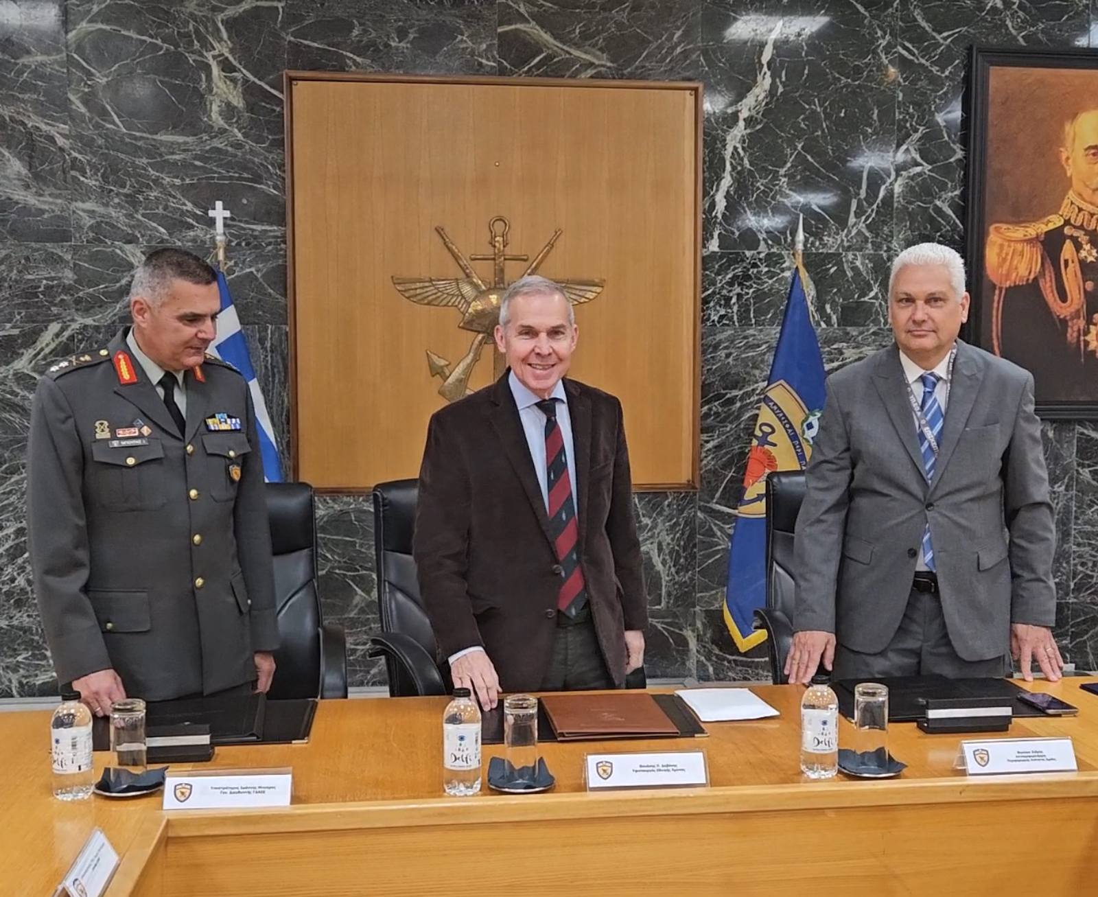 Την επαναλειτουργία της ΕΒΟ Αιγίου έθεσε ο Αντιπεριφερειάρχης Π.Ε. Αχαΐας Φωκίων Ζαΐμης στο Υπουργείο Εθνικής Άμυνας