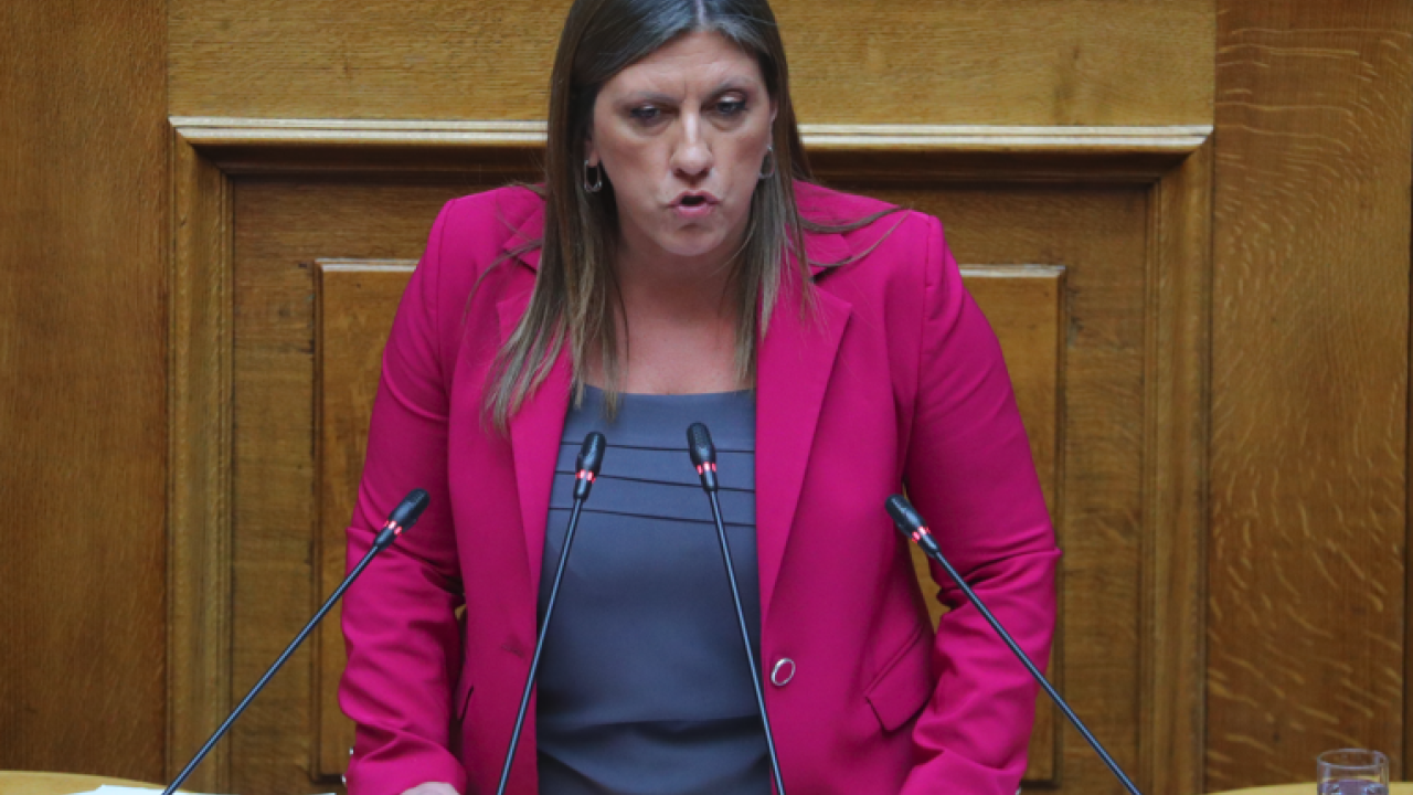 Ζ. Κωνσταντοπούλου: Δεν υπάρχει κανένα εμπόδιο για σύσταση Προανακριτικής Eπιτροπής για Βορίδη και Αυγενάκη