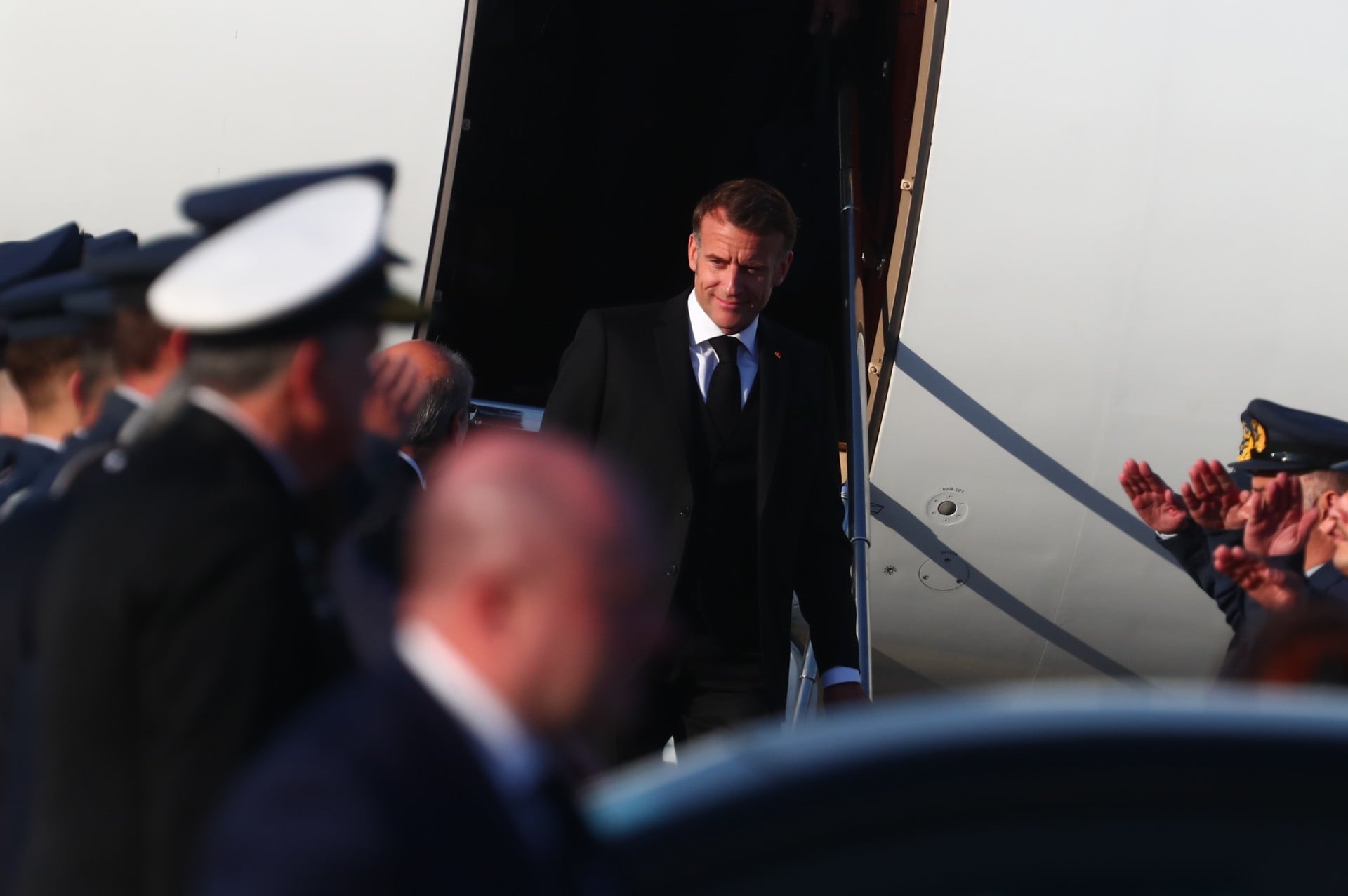 Στην Αθήνα έφθασε ο Εμανουέλ Μακρόν