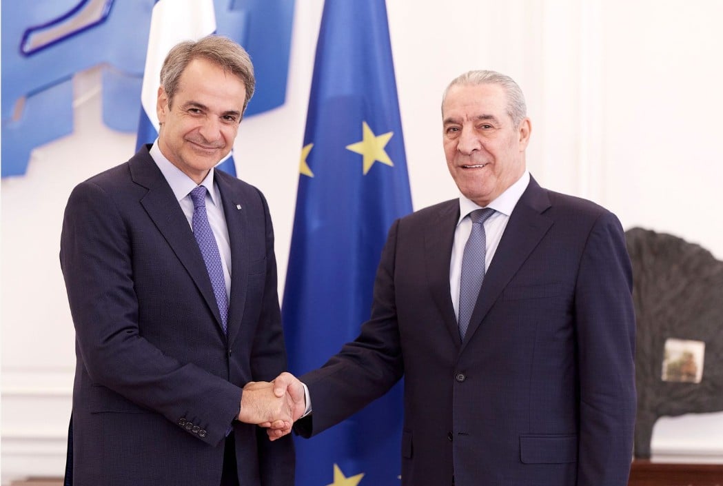 Συνάντηση Μητσοτάκη με τον αντιπρόεδρο της Παλαιστινιακής Αρχής για τις εξελίξεις στη Μέση Ανατολή