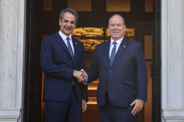 Επίσκεψη του πρίγκιπα Αλβέρτου του Μονακό στην Αθήνα - Συνάντηση με Τασούλα και Μητσοτάκη