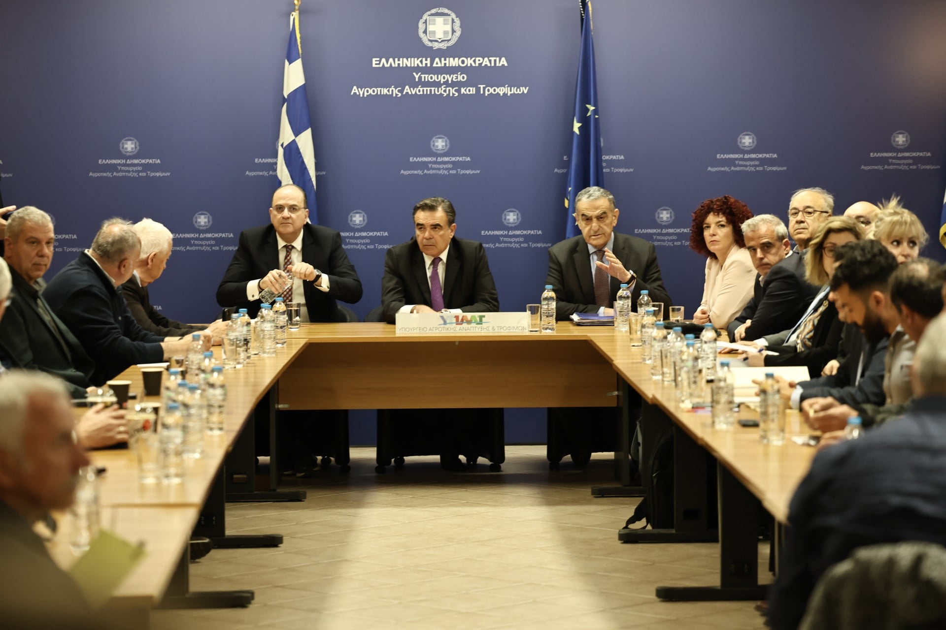 Ομάδα διαχείρισης κρίσης και σχέδιο μερικής διακίνησης τυριών υπό όρους