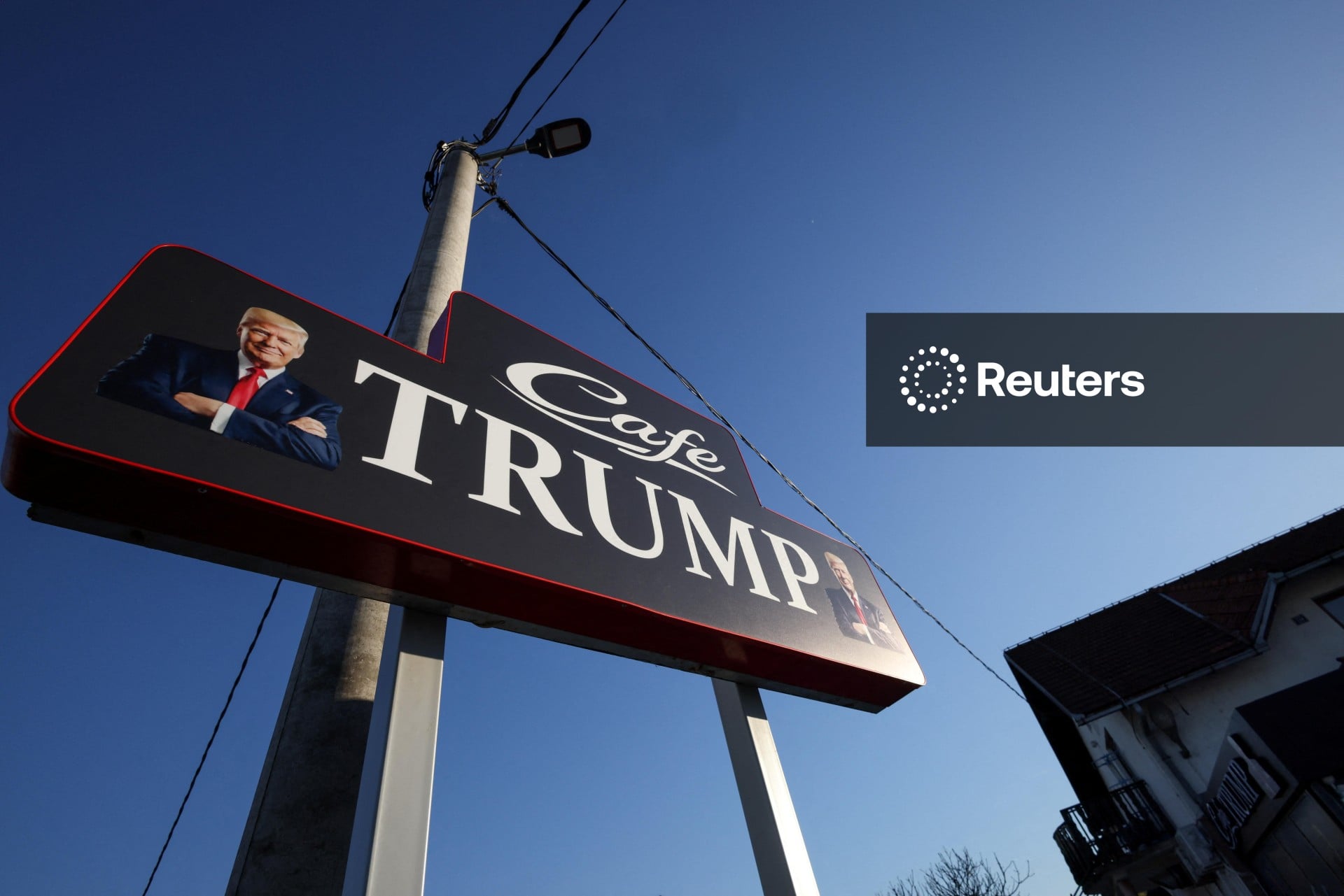 Άνοιξε το «Cafe Trump» σε πόλη της Βοσνίας