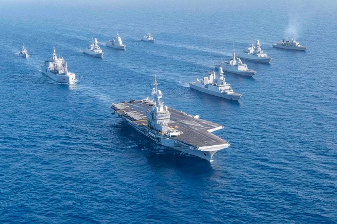 Charles de Gaulle: Έφτασε στην Αραβική Θάλασσα