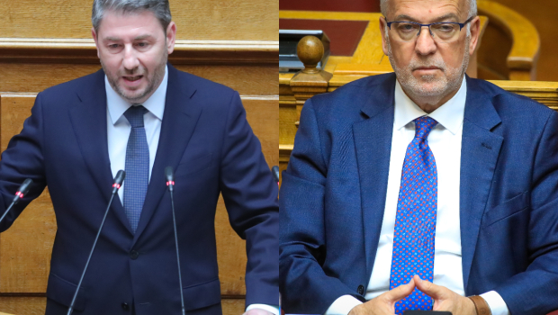 Κόντρα Ανδρουλάκη - Φλωρίδη στη Βουλή: «Με τους διαλόγους της Θεσμών δεν απειλείται η ασφάλεια Μητσοτάκη και του παρακράτους της ΝΔ»