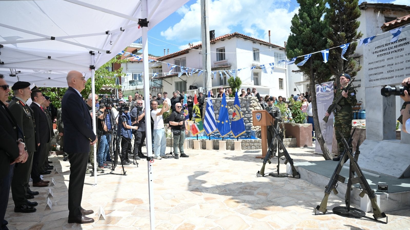 Ν. Δένδιας: Η πολιτεία εκπληρώνει ένα χρέος προς τους πεσόντες στο Β’ Παγκόσμιο Έλληνες μουσουλμάνους που υπερασπίστηκαν την πατρίδα