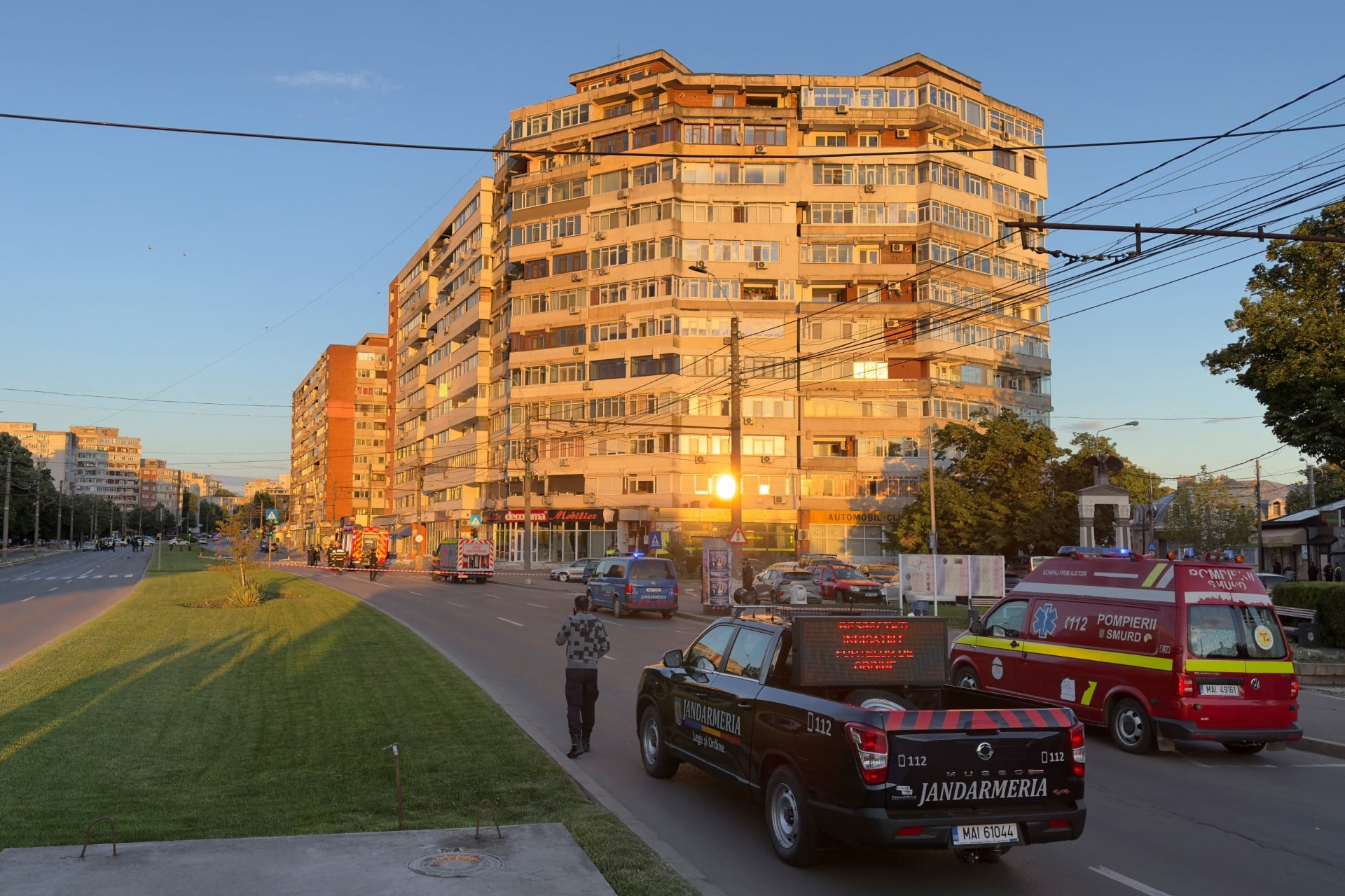 Drone έπληξε πολυκατοικία στην πόλη Γκαλάτσι κατά τη διάρκεια ρωσικής επίθεσης σε κοντινό ουκρανικό λιμάνι (φωτογραφίες)