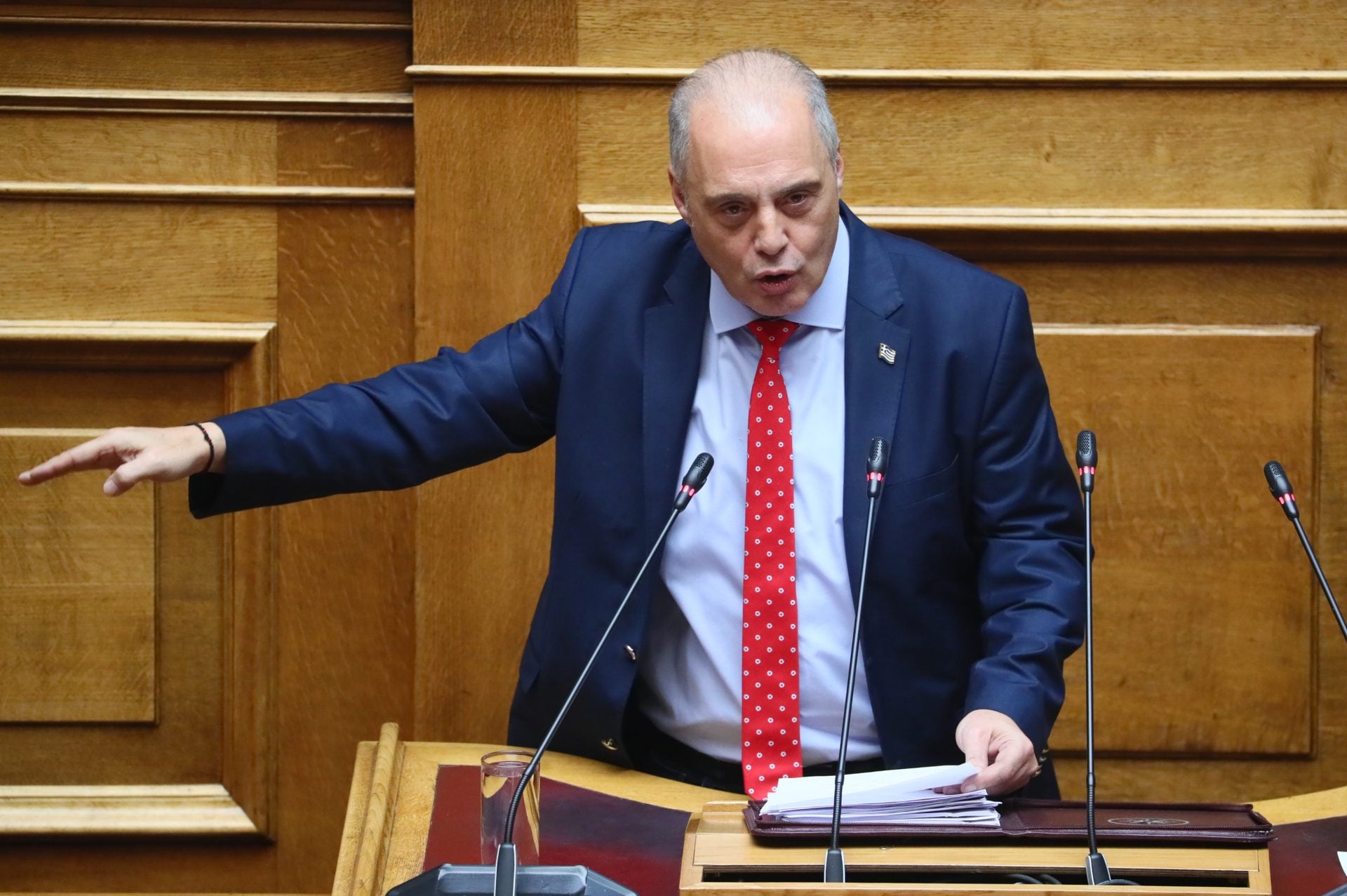 Βελόπουλος για υποκλοπές: Πολιτική και επιχειρηματική κατασκοπεία